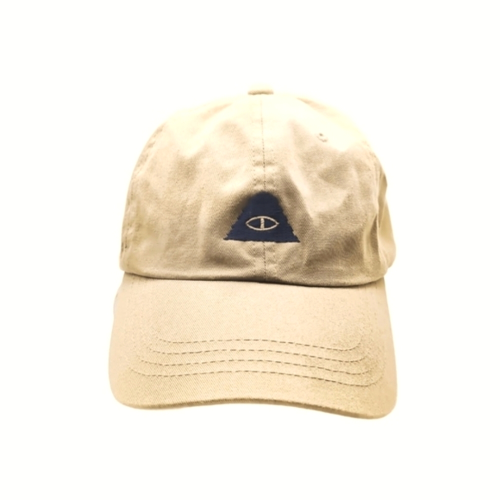 Classic Poler Summit Logo Dad Hat, Khaki